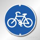 規制標識325-2　メラミン鉄板製　「自転車専用」
